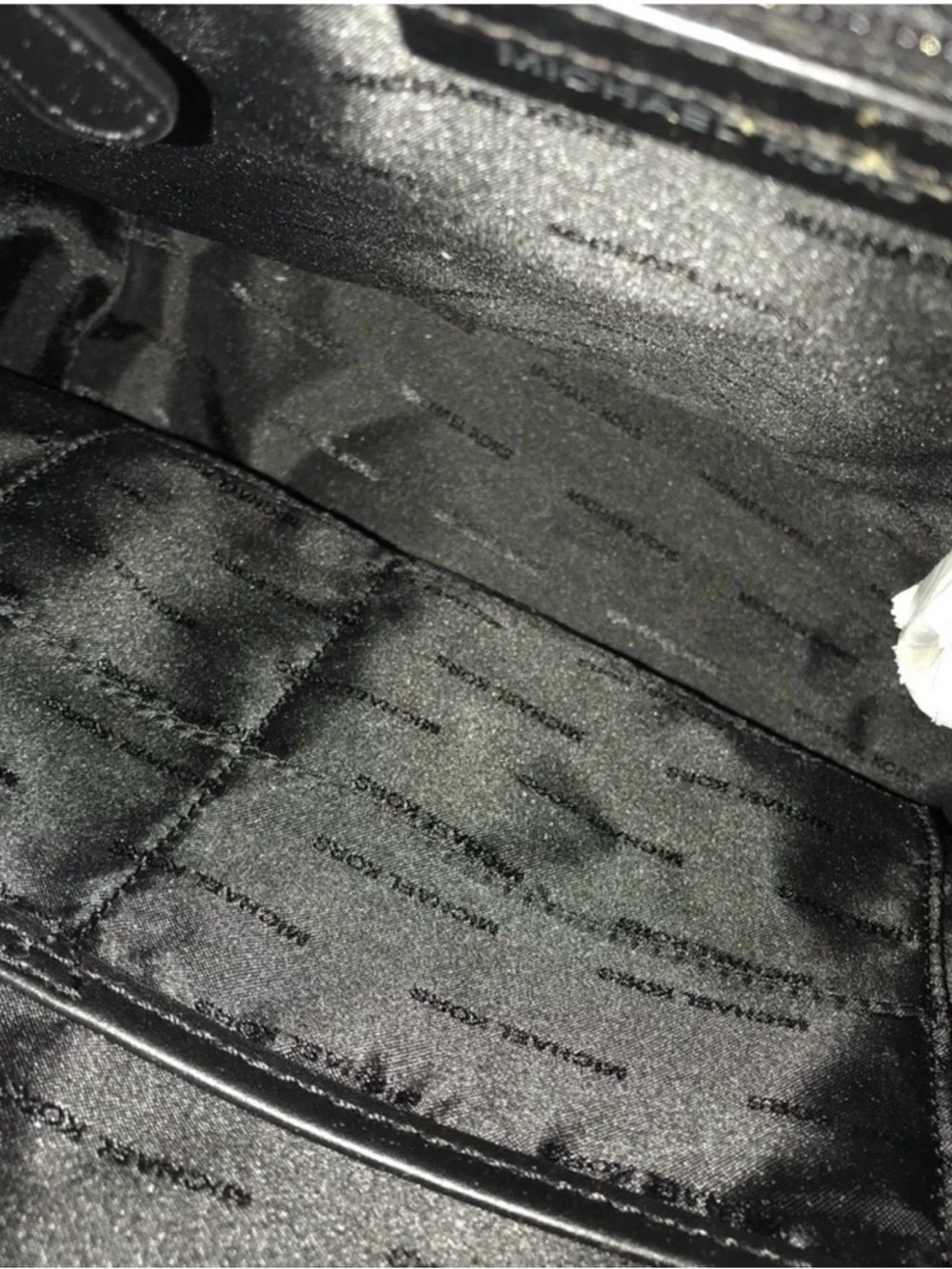 Michael Kors Black Leather Star-Studded Backpack - Picture 7 of 12